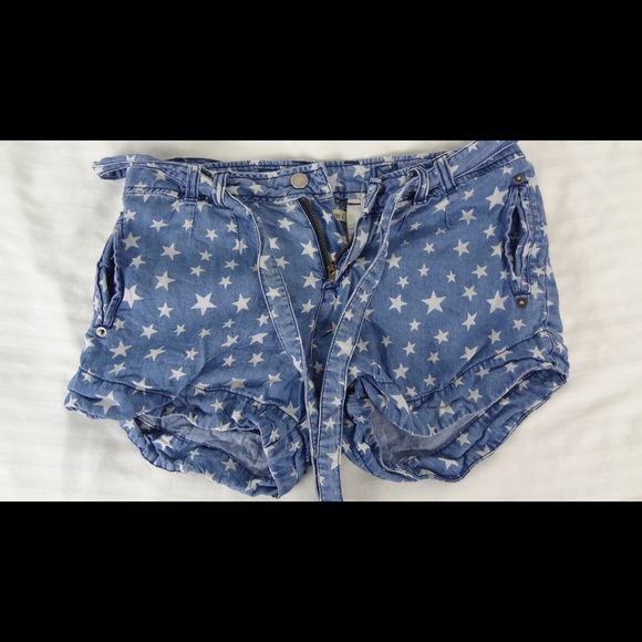 Miami Shorts w/ Stars - Women's size Small (USED) - Picture 1 of 5